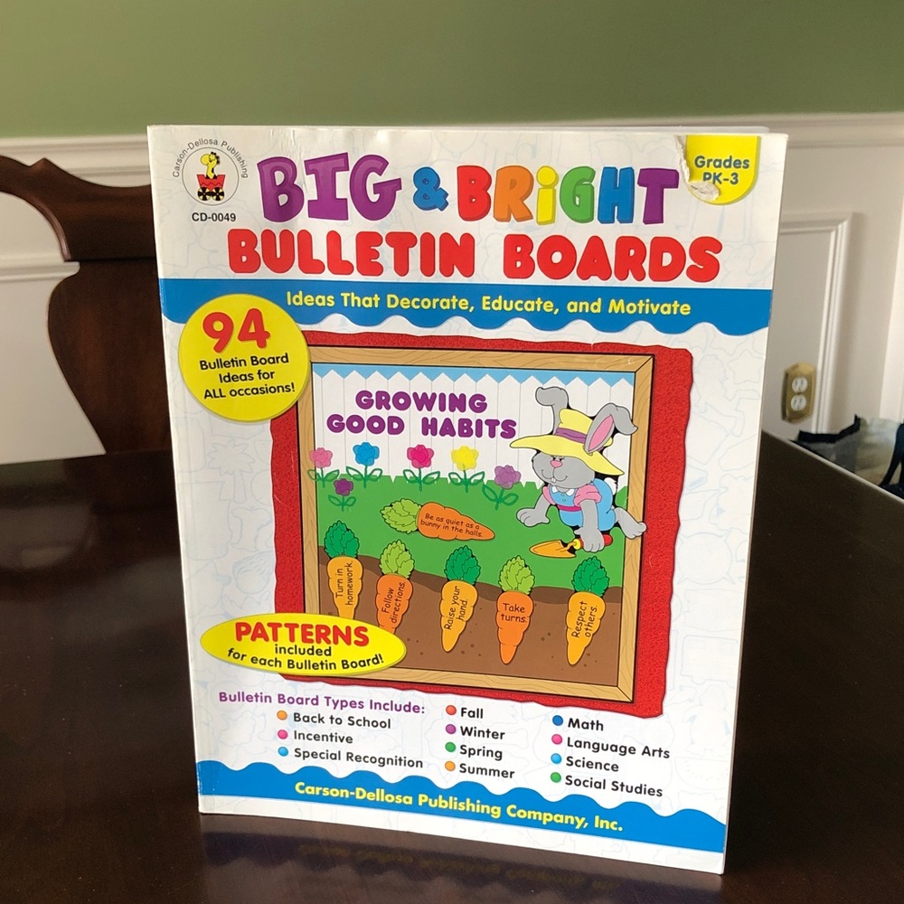Big & Bright Bulletin Boards Book
